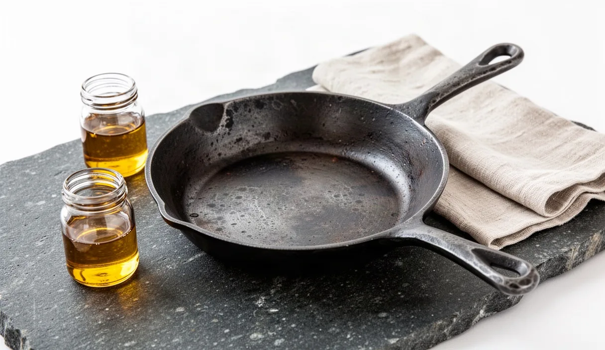 Seasoning Carbon Steel Skillets for Daily Cookery